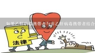 如果乙肝病毒携带者与非乙肝病毒携带者结合在一起他们能否拥有一个健康的孩子